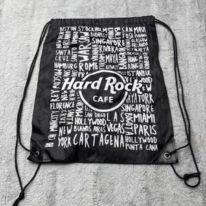 Hard Rock Cafe black travel backpack Unisex‎